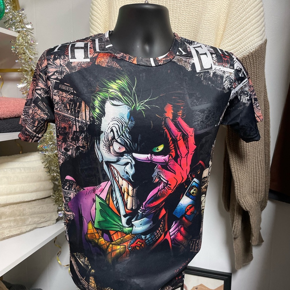 Graphic Joker Print Men's T-Shirt